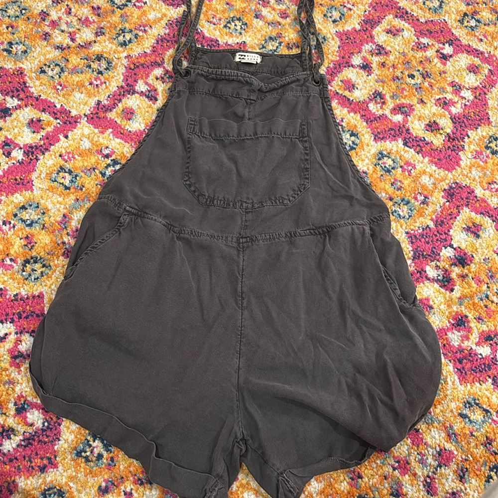 Billabong lightly worn gray overalls
